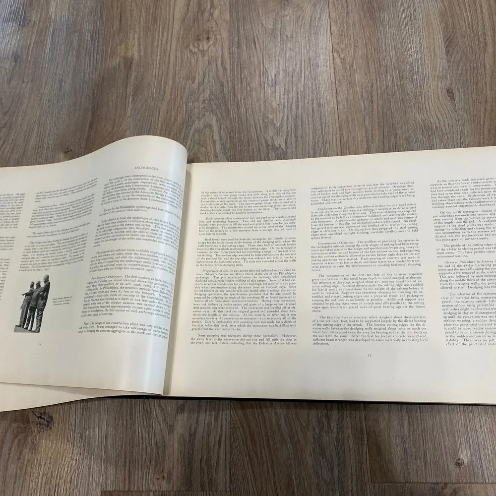 Delaware River Bridge Final Report 1927 Philadelphia Camden Engineering History
